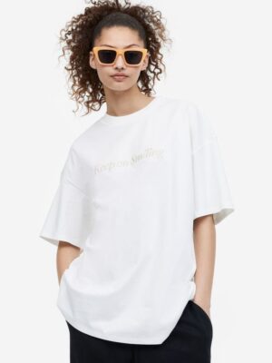 Oversized Motif T-shirt