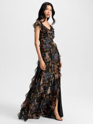 Madeline Silk Maxi Dress