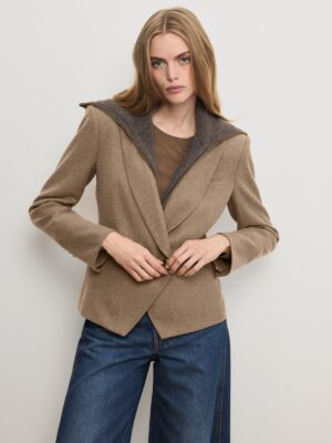 Rickie Cropped Dickey Jacket